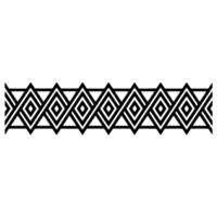 Geometric Border, Art Deco Pattern, Minimalist, Diamond vector