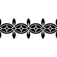 Intricate Celtic Border, Vintage , Elegant Ornamentation, Geometric vector
