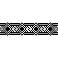 Geometric Border, Art Deco Pattern, Minimalist, Decorative vector