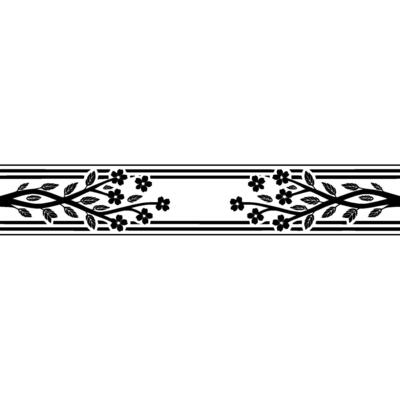 Elegant Botanical Border, Minimalist, Branches