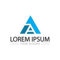 Prismatic Triangle Logo for Digital Startup Brand Identity vector