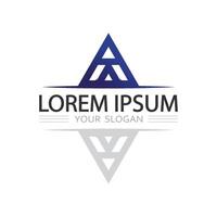 Vivid Colored Prism Triangle Logo in Abstract Modern Design vector