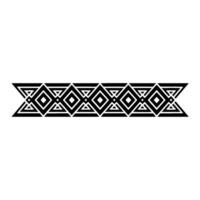Geometric Border, Art Deco Pattern, Minimalist - Abstract vector