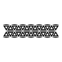 Geometric Tribal Pattern, Minimalist , Modern Art vector