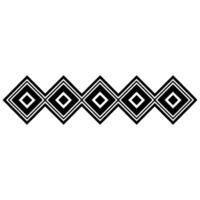 Geometric Diamond Border, Minimalist - Line vector