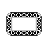 Geometric Ornament, Minimalist Frame, Subtle Texture vector