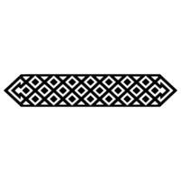 Geometric Pattern Border, Minimalist , Modern Texture vector