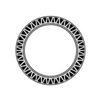 Geometric Circle Frame, Minimalist , Circular Motif, Monotone vector