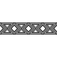 Geometric Deco Border, Minimalist Pattern, Elegant, Abstract vector