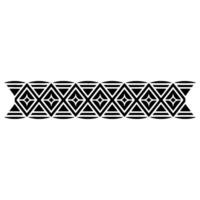 Geometric Border, Minimalist Pattern, Black and White, Minimalism vector