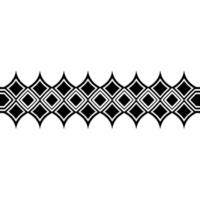 Geometric Deco Border, Minimalist - Texture vector