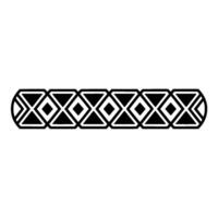 Geometric Border, Art Deco Pattern, Minimalist, Texture vector