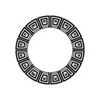 Geometric Circle Pattern, Minimalist , Circular Motif vector