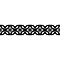Intricate Celtic Border, Geometric Pattern, Vintage, Repeating vector
