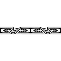 Elegant Vintage Border, Decorative Element, Ornamental vector