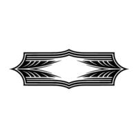 Art Deco Ornament, Geometric , Elegant Border, Vintage Motif vector