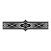 Intricate Celtic Border, Vintage , Elegant Ornamentation, Symmetrical vector