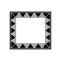 Geometric Framework, Minimalist , Blank Canvas vector