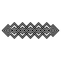 Geometric Zigzag Border, Minimalist, Pattern vector