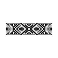 Geometric Border, Art Deco Pattern, Elegant, Decorative vector