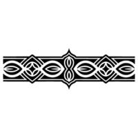 Intricate Celtic Border, Vintage , Decorative Element, Geometric vector