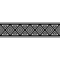 Geometric Border, Modern Pattern, Minimalist vector