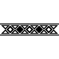 Geometric Deco Border, Minimalist, Composition vector