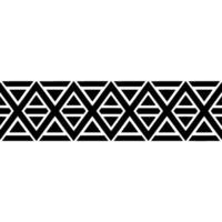 Geometric Border, Minimalist Pattern, Modern vector