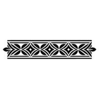 Intricate Geometric Border, Classic , Elegant Ornamentation vector