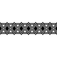 Geometric Deco Border, Minimalist, Background vector