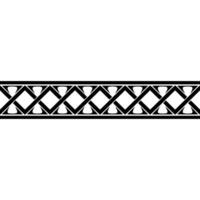 Geometric Border, Art Deco Style, Minimalist, Artdeco vector