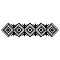 Geometric Border, Layered Diamond Pattern, Minimalist, Abstract vector