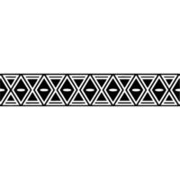 Geometric Deco Border, Minimalist Pattern, Elegant - Art deco vector