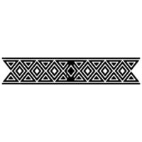 Geometric Deco Border, Minimalist , Black White, Triangle vector