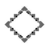 Geometric Diamond Frame, Minimalist , Modern Abstract vector