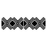 Geometric Deco Border, Minimalist Pattern, Elegant, Texture vector