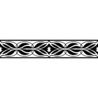 Intricate Celtic Border, Vintage Ornamentation, Elegant, Linear vector
