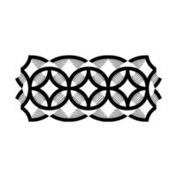 Geometric Ring Pattern, Minimalist , Subtle Texture vector