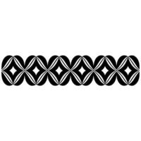 Geometric Border, Minimalist Pattern, Modern, Symmetry vector