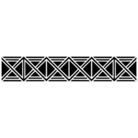 Geometric Deco Border, Minimalist, Style vector