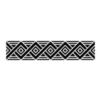 Geometric Border, Modern Pattern, Minimalist, Linear vector