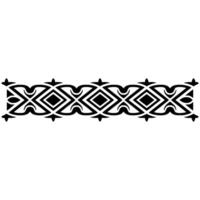 Intricate Celtic Border, Elegant Decorative Element, Ornamentation vector