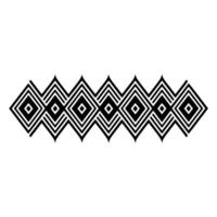 Geometric Diamond Border, Minimalist Pattern, Modern - Abstract vector