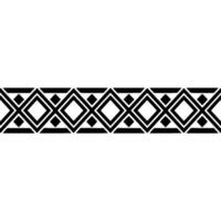 Geometric Border, Art Deco Pattern, Minimalist, Stripe vector