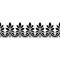 Elegant Botanical Border, Vintage - Art nouveau vector