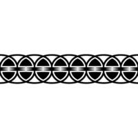 Geometric Circle Border, Minimalist , Subtle Texture vector