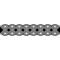 Geometric Deco Border, Elegant Pattern, Minimalist, Repeating vector