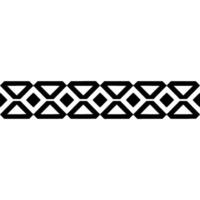 Geometric Border, Tribal Pattern, Minimalist, Hexagon vector
