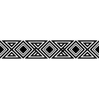 Geometric Border, Art Deco Pattern, Minimalist - Vintage vector