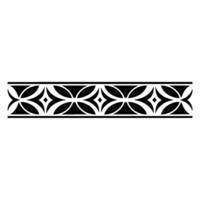 Geometric Border, Intricate Pattern, Vintage , Decorative Element vector